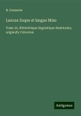 Lancue Zoque et langue Mixe Lancue Zoque et langue Mixe