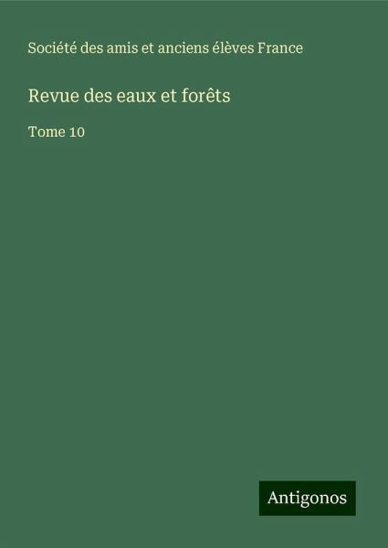 Revue des eaux et forêts