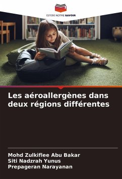 Cover Les aéroallergènes dans deux régions différentes