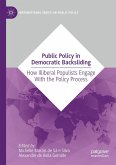 Public Policy in Democratic Backsliding (eBook, PDF)