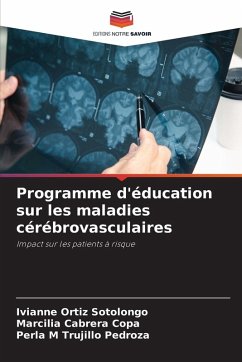 Cover Programme d'éducation sur les maladies cérébrovasculaires