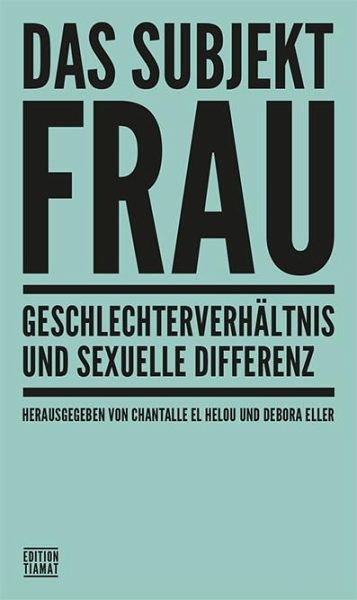Das Subjekt Frau Das Subjekt Frau