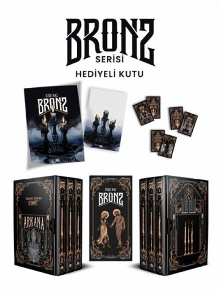 Bronz Serisi - 3 Kitaplik Hediyeli Kutu, Ciltli Bronz Serisi - 3 Kitaplik Hediyeli Kutu, Ciltli