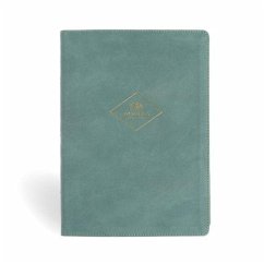 Cover CSB Women's Study Bible, Earthen Teal Suedesoft Leathertouch, Indexed