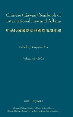 Cover Chinese (Taiwan) Yearbook of International Law and Affairs, Volume 41, 2023