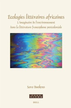 Écologies Littéraires Africaines - Buekens, Sara