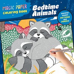 Cover Magic Paper Coloring Book: Bedtime Animals