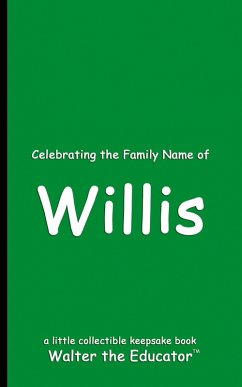 Cover Celebrating the Family Name of Willis
