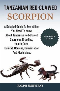 Cover Tanzanian Red-Clawed Scorpion