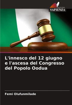Cover L'innesco del 12 giugno e l'ascesa del Congresso del Popolo Oodua