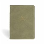 CSB Women's Study Bible, Sage Suedesoft Leathertouch, Indexed
