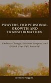 Prayers for Personal Growth and Transformation