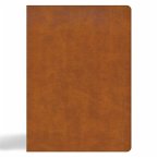 CSB Women's Study Bible, Saddle Brown Genuine Leather