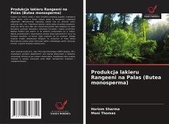 Cover Produkcja lakieru Rangeeni na Palas (Butea monosperma)