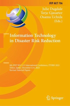 Information Technology in Disaster Risk Reduction (eBook, PDF)