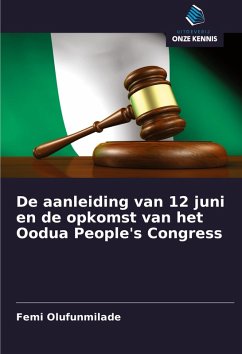 Cover De aanleiding van 12 juni en de opkomst van het Oodua People's Congress