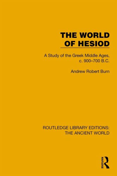 The World of Hesiod (eBook, ePUB) The World of Hesiod (eBook, ePUB)
