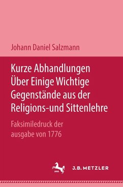 Cover Kurze Abhandlungen über einige wichtige Gegenstände aus der Religions- und Sittenlehre (eBook, PDF)
