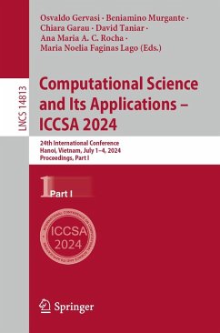 Computational Science and Its Applications - ICCSA 2024 (eBook, PDF)
