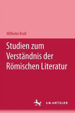 Cover Studien zum Verständnis der Römischen Literatur (eBook, PDF)