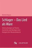 Schlager - Das Lied als Ware (eBook, PDF)