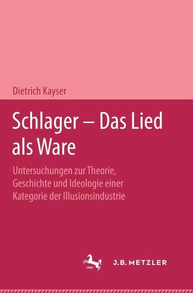 Schlager - Das Lied als Ware (eBook, PDF) Schlager - Das Lied als Ware (eBook, PDF)