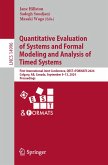 Quantitative Evaluation of Systems and Formal Modeling and Analysis of Timed Systems (eBook, PDF)