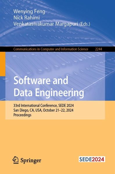 Software and Data Engineering (eBook, PDF) Software and Data Engineering (eBook, PDF)