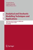 Analytical and Stochastic Modelling Techniques and Applications (eBook, PDF)
