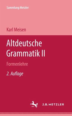 Cover Altdeutsche Grammatik (eBook, PDF)