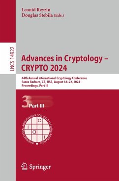 Advances in Cryptology - CRYPTO 2024 (eBook, PDF)