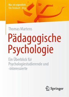 Cover Pädagogische Psychologie (eBook, PDF)