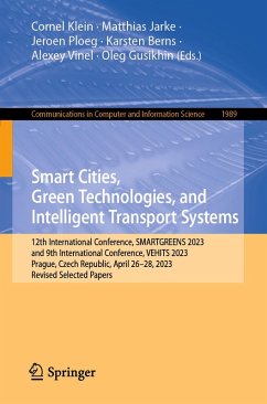 Smart Cities, Green Technologies, and Intelligent Transport Systems (eBook, PDF)