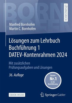Cover Lösungen zum Lehrbuch Buchführung 1 DATEV-Kontenrahmen 2024 (eBook, PDF)