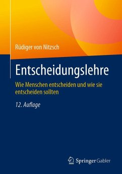 Cover Entscheidungslehre (eBook, PDF)