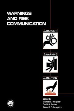 Cover Warnings and Risk Communication (eBook, ePUB)