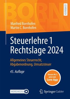 Cover Steuerlehre 1 Rechtslage 2024 (eBook, PDF)
