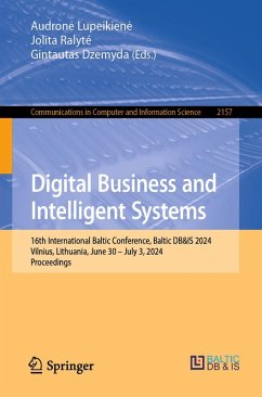 Cover Digital Business and Intelligent Systems (eBook, PDF)