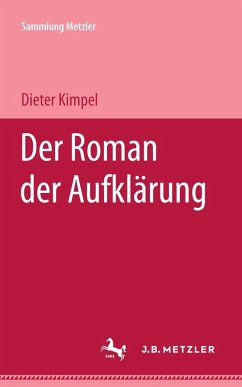 Cover Der Roman der Aufklärung (eBook, PDF)