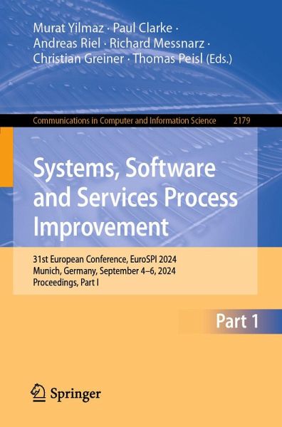 Systems, Software and Services Process Improvement (eBook, PDF) Systems, Software and Services Process Improvement (eBook, PDF)