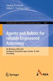 Agents and Robots for reliable Engineered Autonomy (eBook, PDF)