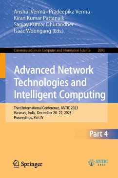 Advanced Network Technologies and Intelligent Computing (eBook, PDF)