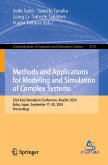 Methods and Applications for Modeling and Simulation of Complex Systems (eBook, PDF)