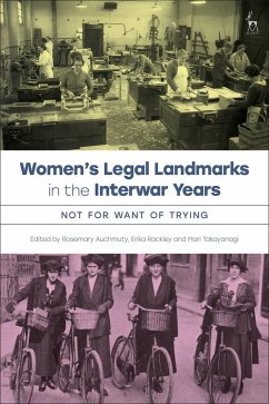 Women's Legal Landmarks in the Interwar Years (eBook, PDF)