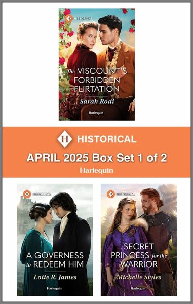 Harlequin Historical - April 2025 - Box Set 1 of 2 (eBook, ePUB) Harlequin Historical - April 2025 - Box Set 1 of 2 (eBook, ePUB)