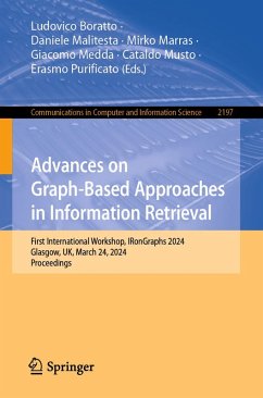 Advances on Graph-Based Approaches in Information Retrieval (eBook, PDF)