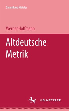 Cover Altdeutsche Metrik (eBook, PDF)