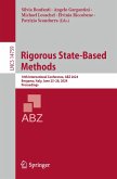 Rigorous State-Based Methods (eBook, PDF)