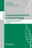 Computational Methods in Systems Biology (eBook, PDF) Computational Methods in Systems Biology (eBook, PDF)