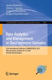 Data Analytics and Management in Data Intensive Domains (eBook, PDF)
